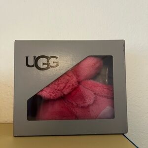 UGG Pink Bixbee Baby Booties